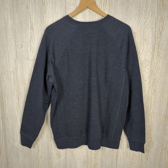 Vintage Y2K Levi’s Men’s Medium Blue Grey Pullover Sweater Argyle Print - Picture 5 of 8